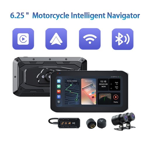 Schermo gps moto ips - 6,25",