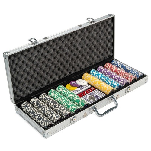 Valigetta poker alluminio 500