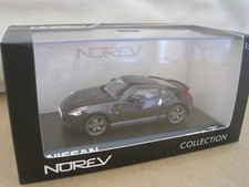 NOREV NISSAN 370Z GT EDITION in NERO 1:43 CONCESSIONARIO MODELLINO AUTO NISSAN FAIRLADY