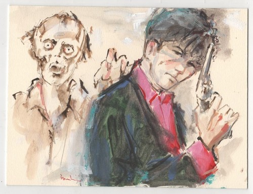 Omaggio dylan dog dipinto - dog,