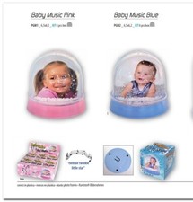 Photo Globe Baby Music azzurro