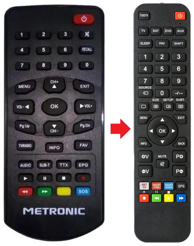 Telecomando adatto per