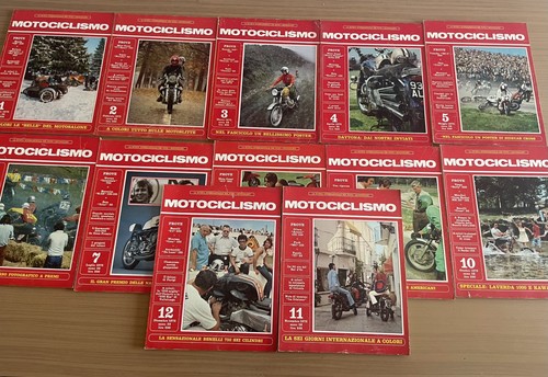 Motociclismo 1972 annata - motociclismo,