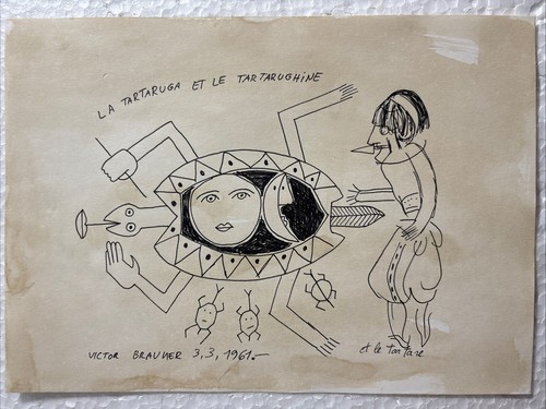 Victor brauner disegno - brauner,