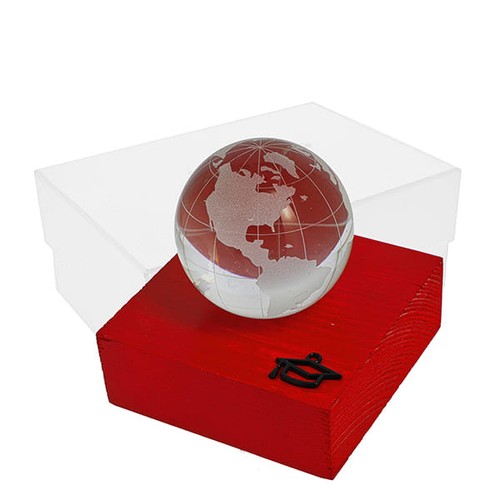 Bomboniera mappamondo led - , su