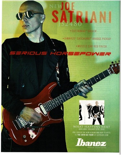 Pubblicità rivista ibanez - rivista,
