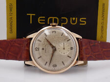 ZENITH STELLINA JUMBO 37MM ORO ROSA 18KT CARICA MANUALE ANNO 1960 OROLOGIO