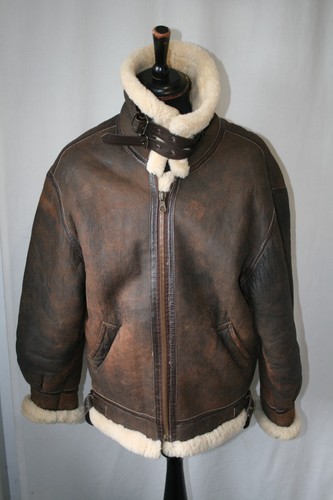 Giacca bomber vintage pelle