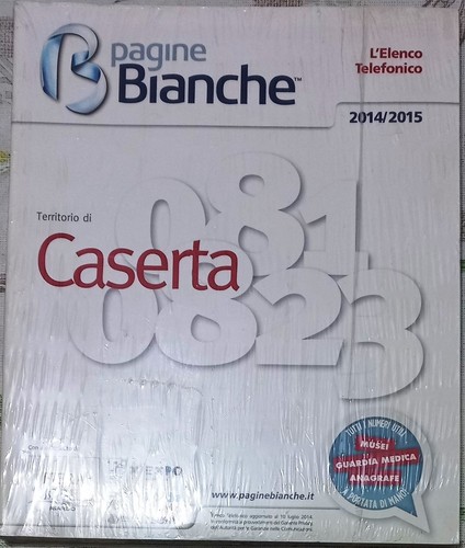 Pagine bianche elenco - bianche, l'elenco