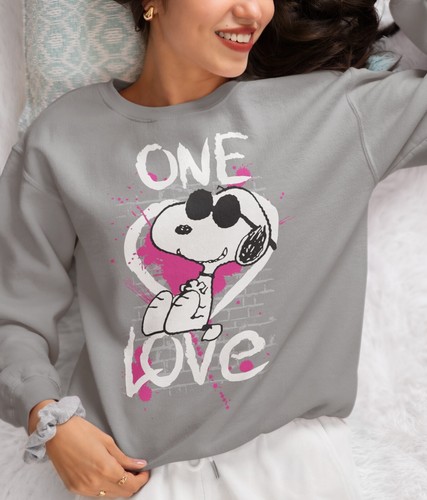 Felpa ufficiale peanuts snoopy - ufficiale,