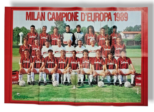 Poster milan campione europa - poster,