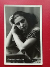 CARTOLINA FOTO GIULIETTA DE