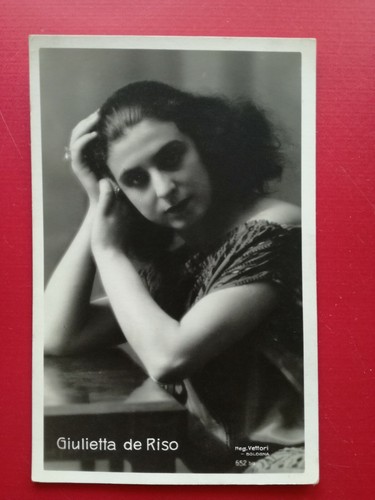 Cartolina foto giulietta - cartolina,