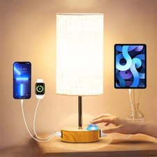Lampada da tavolo lino