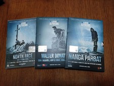 LOTTO 3 DVD IL GRANDE ALPINISMO WALTER BONATTI NANGA PARBAT NORTH FACE