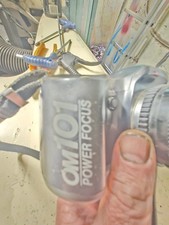 Olympus OM101 Power Focus fotocamera pellicola 35 mm con obiettivo e cinturino