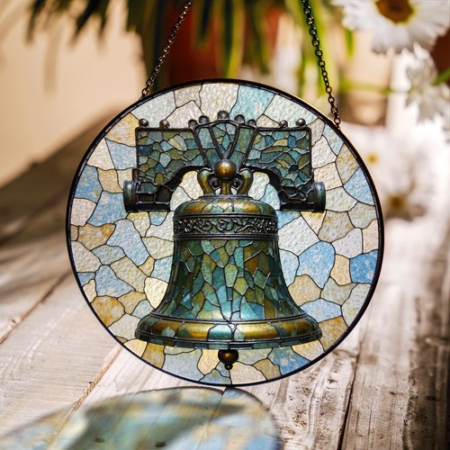 Campana liberty vetro colorato - liberty,
