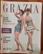 Grazia 1959 n°965 Domenico Modugno Bindi Trintignan Campanini Quinn Tassinari