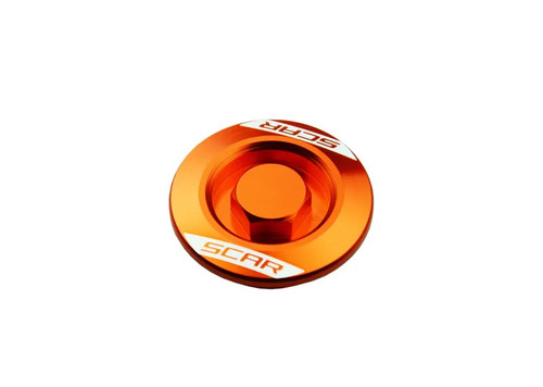 Tappo motore arancione - tappo,