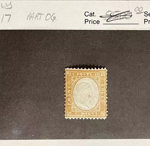 Francobollo italia 17 mint - #,