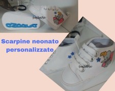 scarpine neonato da culla