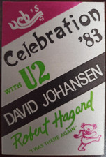 U2 Concert Ticket PASS /