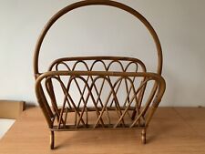 Vintage Portariviste Giornali in Bambù