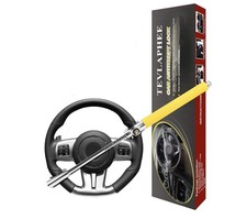 Tevlaphee Blocca Sterzo per Auto Antifurto di Bloccaggio Dispositivi Serratura