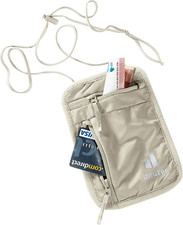 Security Wallet I Bauletto Da Viaggio, in Nylon, Leggero, Sand