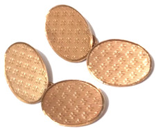 Gemelli antichi in oro rosa 9