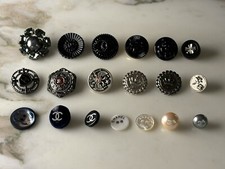 Collection of 19 Chanel Buttons