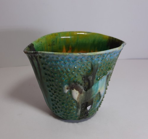 Vaso ceramica smaltata case - smaltata,
