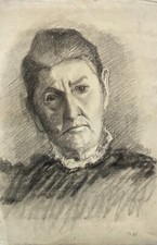 Disegno Di Carboncino Ritratto