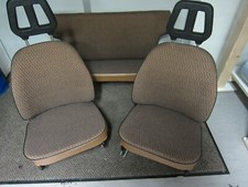 Fodere su misura Trabant 601 berlina tessuto originale tessuto Trabant marrone