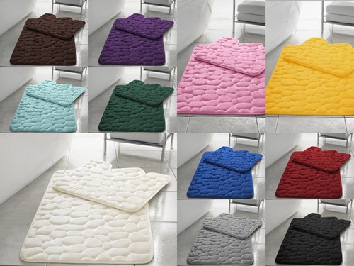 Set tappetino bagno memory