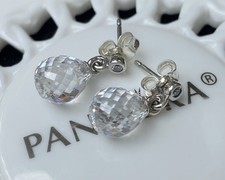 Autentici Orecchini Pandora Gocce Geometriche #290595CZ