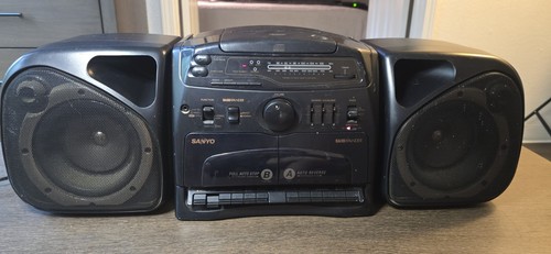 Vintage sanyo mcd s860 boombox - mcd-s860,
