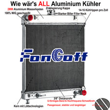 Radiatore 2 file per