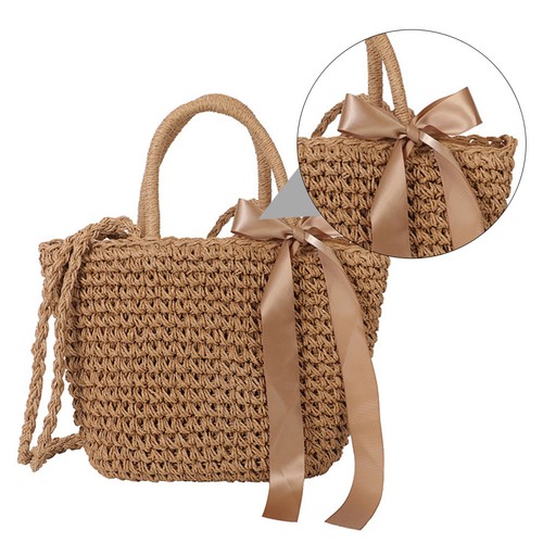 Borsa mare grande - grande, paglia