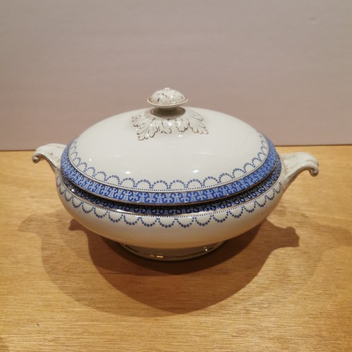 Antica porta ceramica - antica, blu