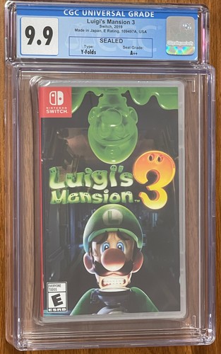 Switch luigi - luigi's, mansion