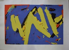 Serigraphy Sérigraphie Serigrafia WALTER FUSI  1970  19/80  cm 116 X 85