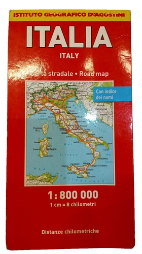 Mappa cartina stradale italia - mappa,