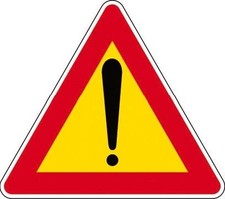 CARTELLO TRIANGOLARE ART.35