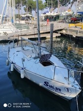 barca a vela usata j24 lunghezza 7 metri, Randa ,genoa, tangone e spinnaker