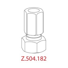 Raccordo a compressione KWC con valvola antiriflusso G3/4 D15 Z504182000 530380