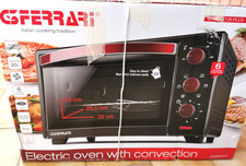 FORNO ELETTRICO G3 FERRARI G10135 IL MORO 20 PLUS 20L 1380W 100-230°C NERO ROSSO