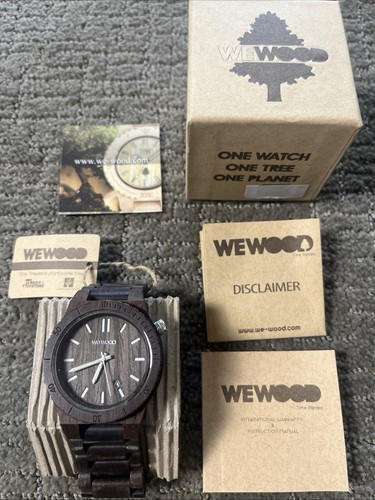 Orologio wewood cioccolato - orologio,
