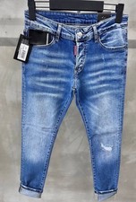 JEANS DSQUARED2 SLIM FIT LAVATO LEGGERO 2% MADE IN ITALY W28 - W38