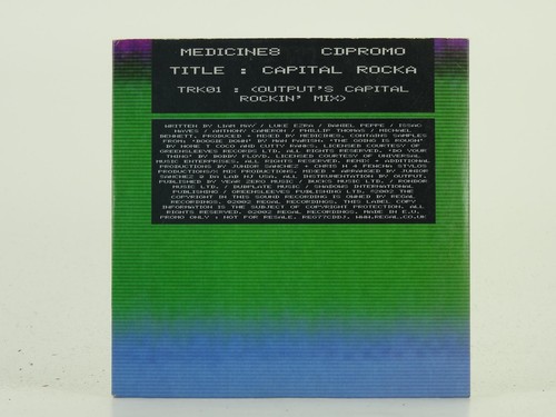 Medicines capital rocka - medicines,